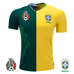 Brazil 2018 Home Jersey by Nike